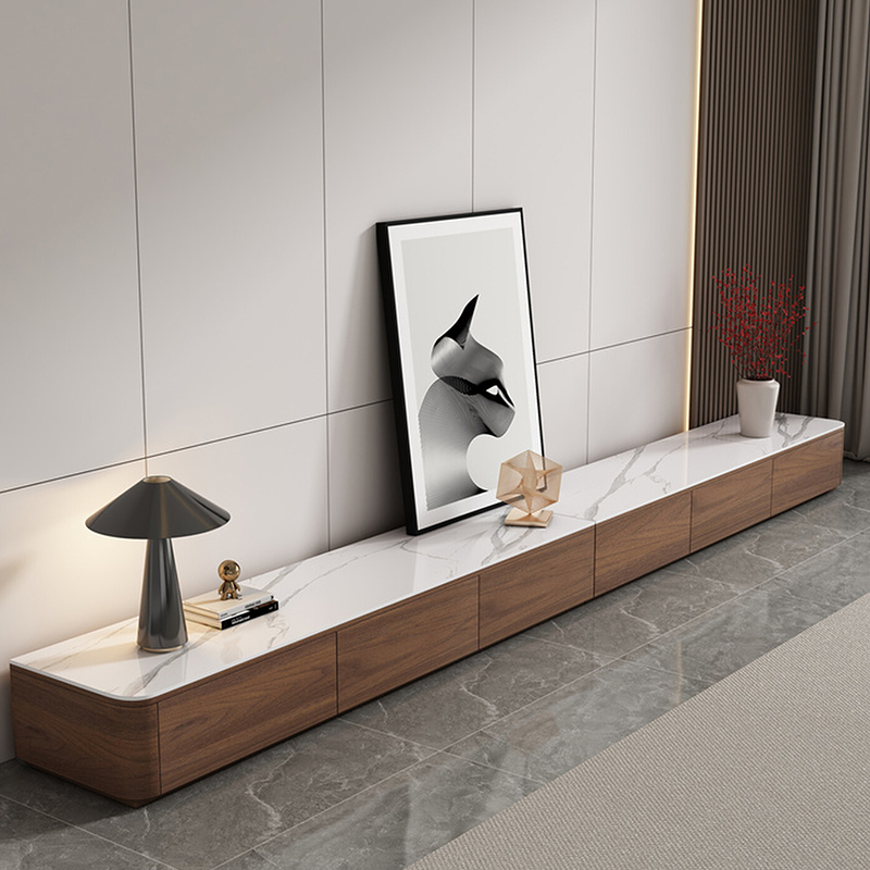 Home Cinema Furniture - İskandinav Modern TV Ünitesi Klasik Rustik