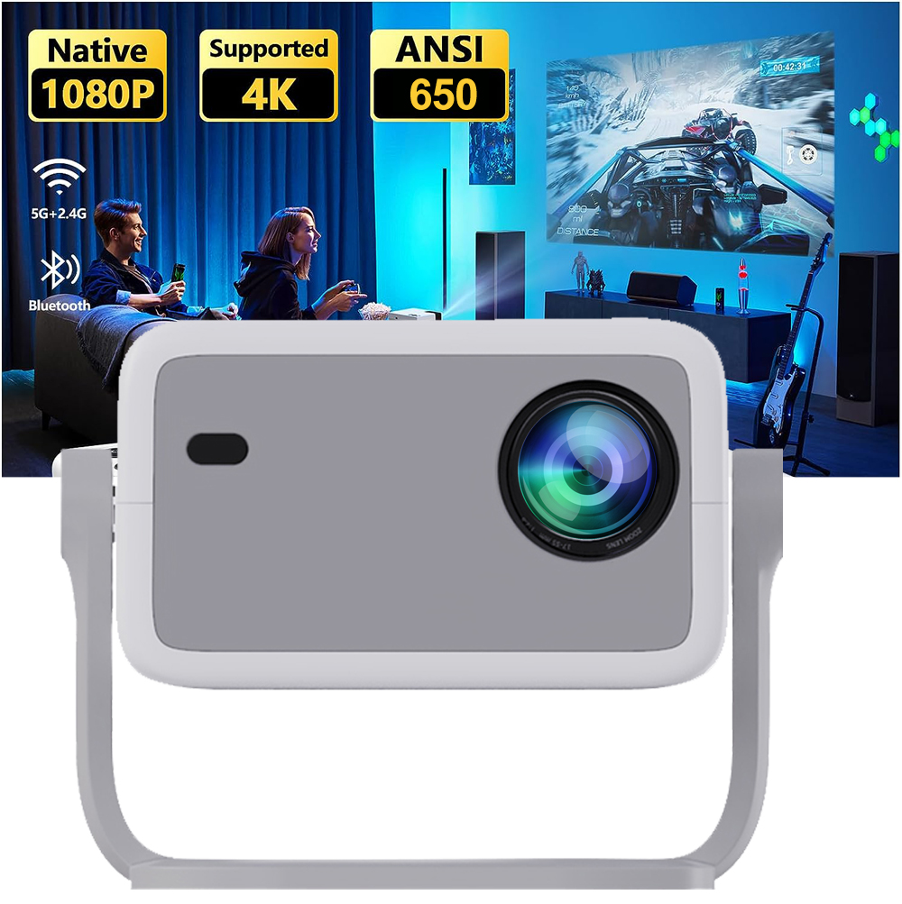 Home Cinema Focal - WZATCO WL018 Full HD 1080P Projektör