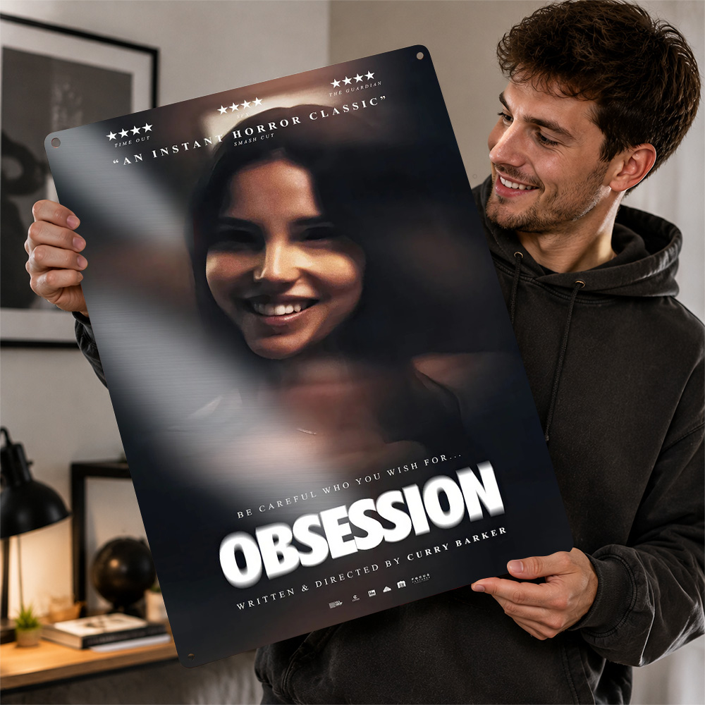 Home Cinema Films - Obsession Film Metal Posteri Sinema Duvar
