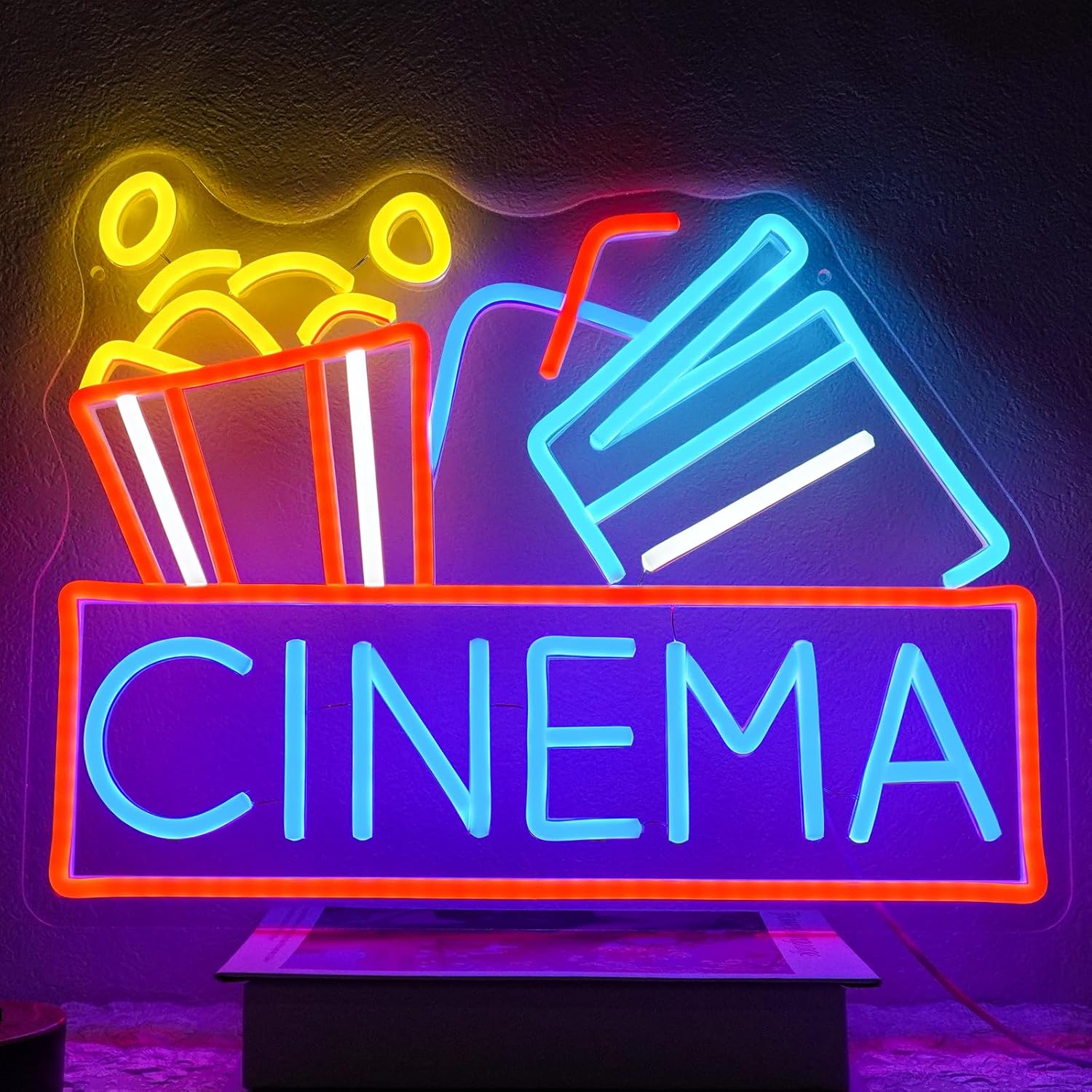 Home Cinema Design - Sinema Neon Burcu USB Powered LED