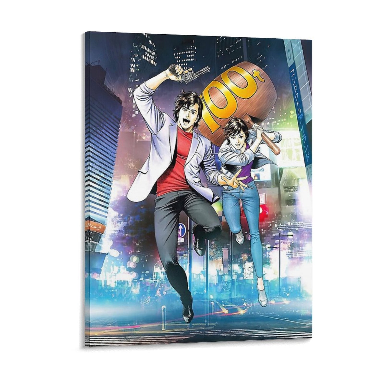 Home Cinema Design - City Hunter Nicky Larson Tokyo'da Tuval