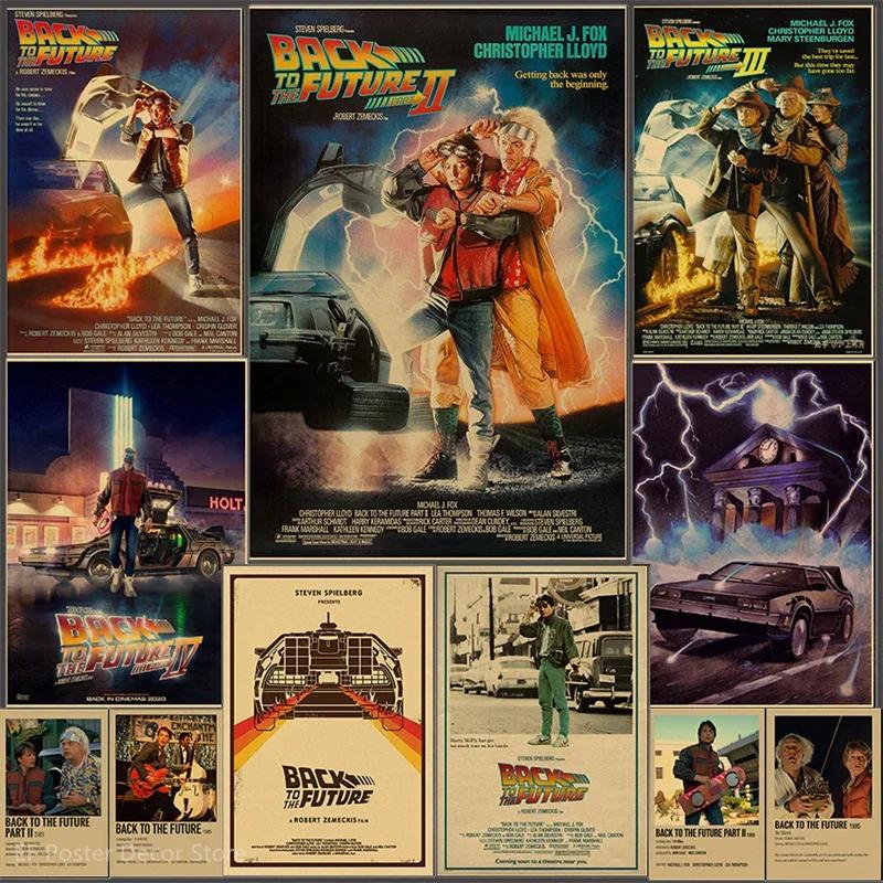 Home Cinema Design - Vintage geleceğe geri Film posteri klasik