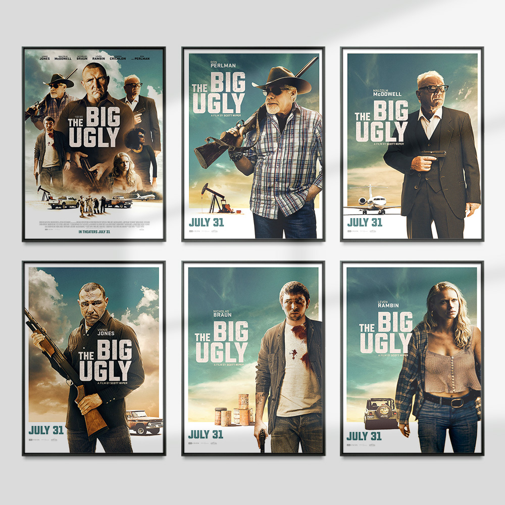 Home Cinema Films - Büyük Çirkin Film Baskı sanat posterleri
