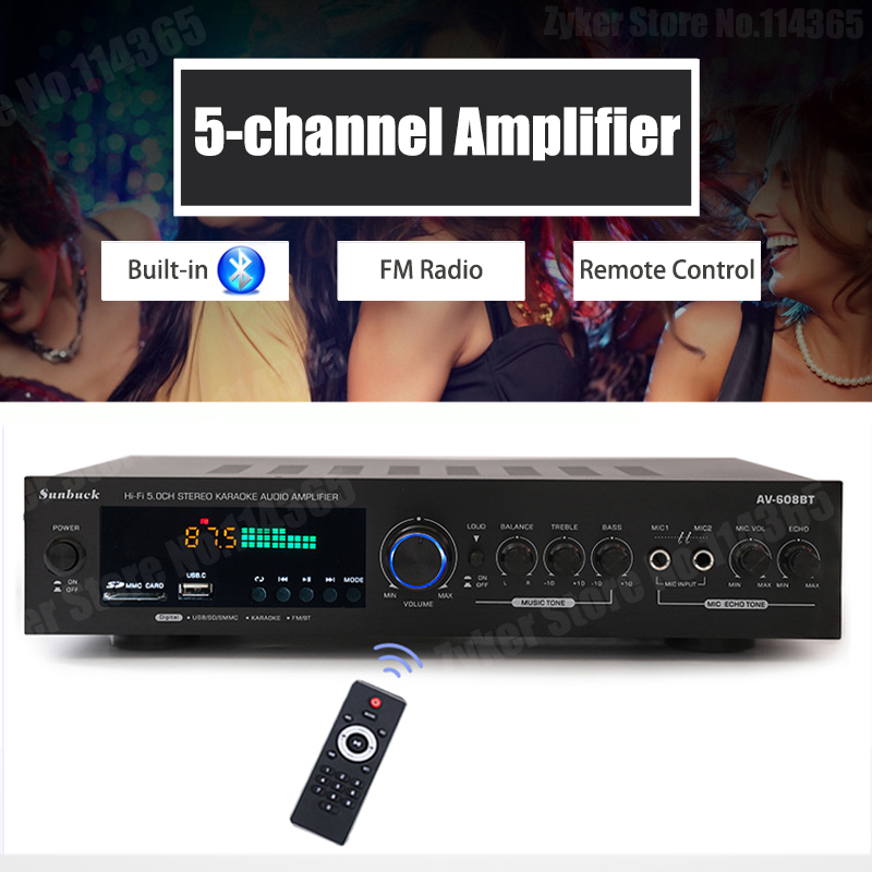 HiFi dijital Bluetooth amplifi - Home Cinema Receiver incelemesi ve fiyatı