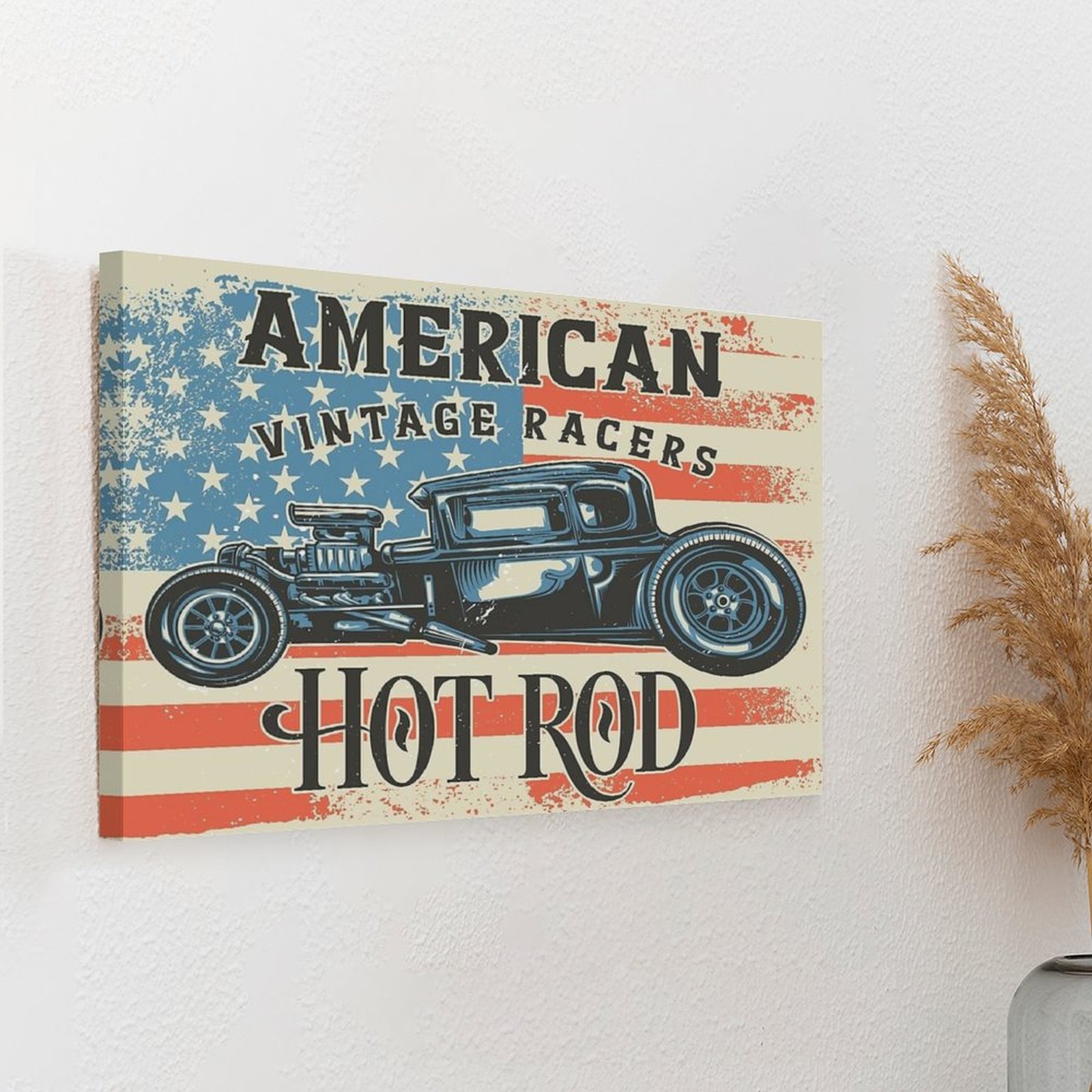 Amerikan Hot Rod Tuval Boyama  - Home Cinema Design incelemesi ve fiyatı