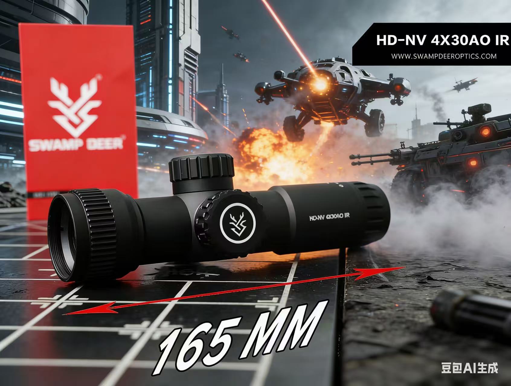 SWAMP DEER HD-NV 4X30AO IR Tel - Home Cinema Center incelemesi ve fiyatı