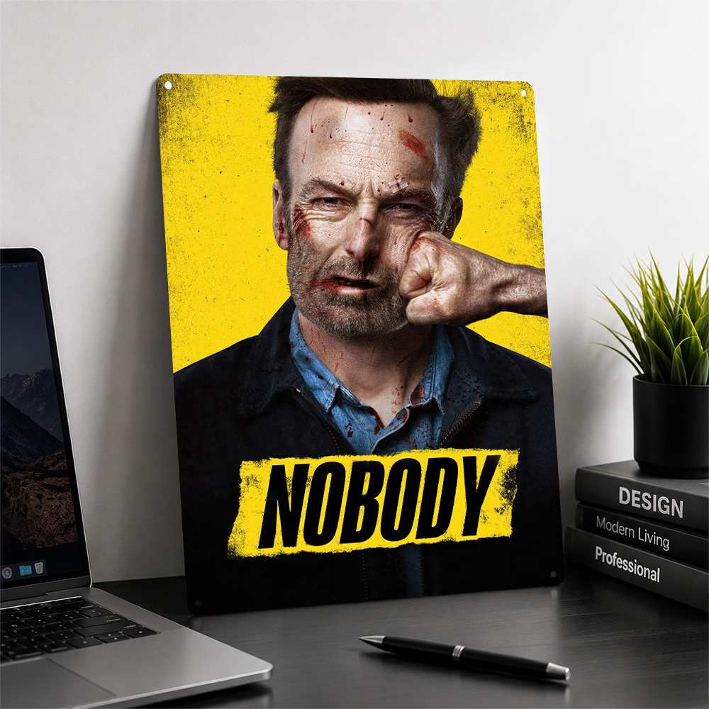 Nobody Movie Metal Poster Sine - Home Cinema Films incelemesi ve fiyatı