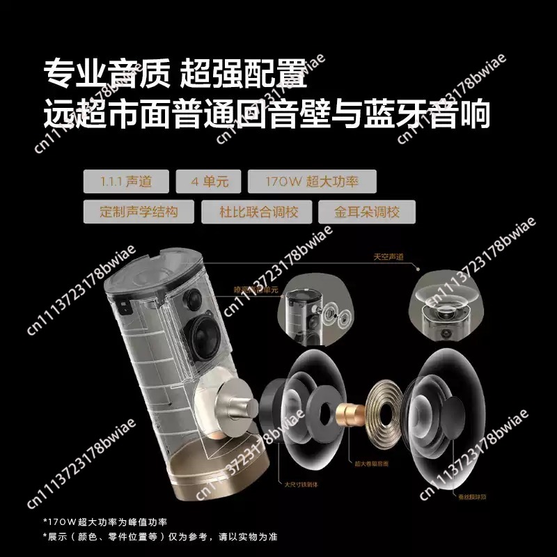 Kablosuz Hoparlör Z100 Gold 1. - Home Cinema Furniture incelemesi ve fiyatı