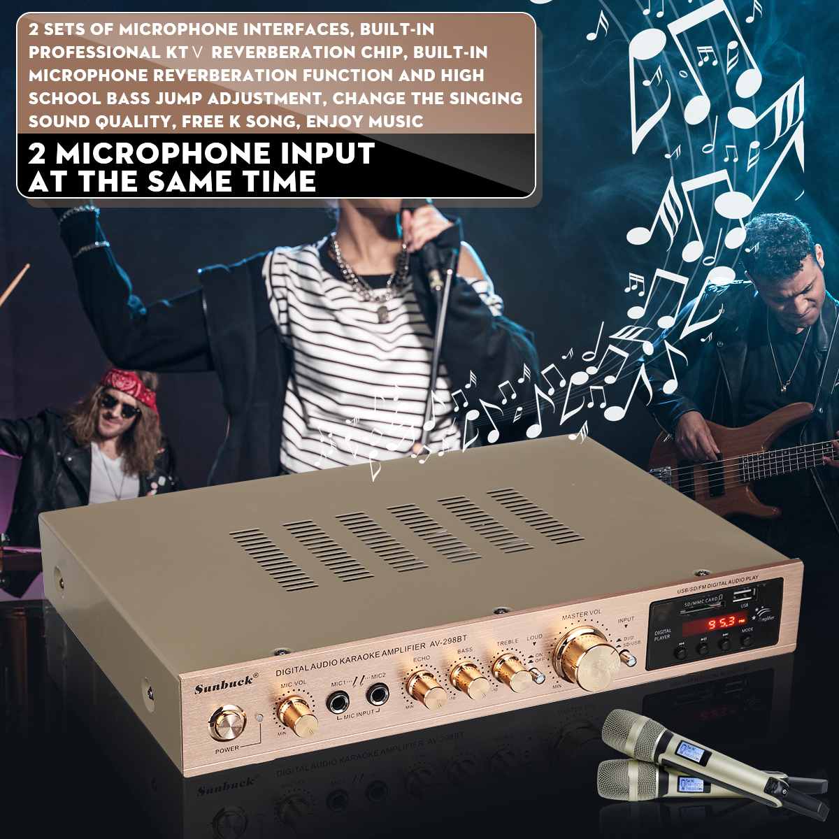 110/220V 2000W Bluetooth Güç A - Home Cinema Receiver incelemesi ve fiyatı