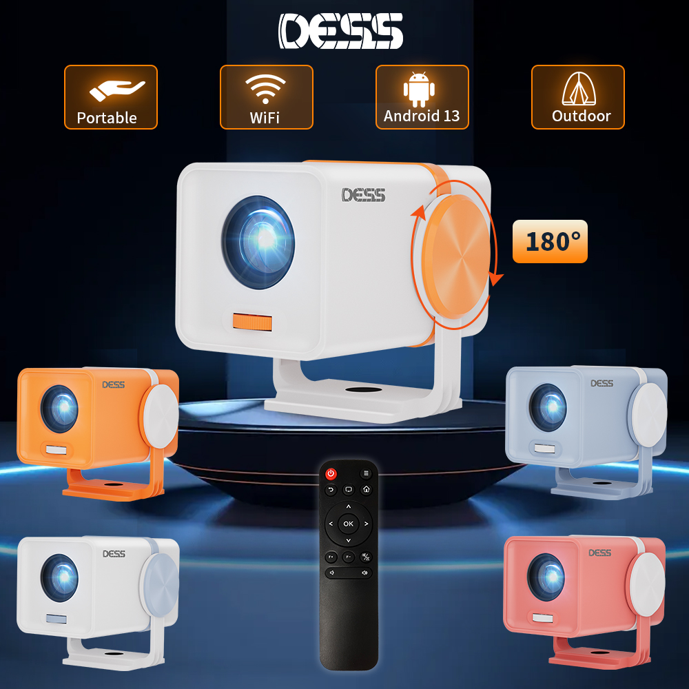 DESS Projektör Android 13 Çift - Home Cinema Focal incelemesi ve fiyatı