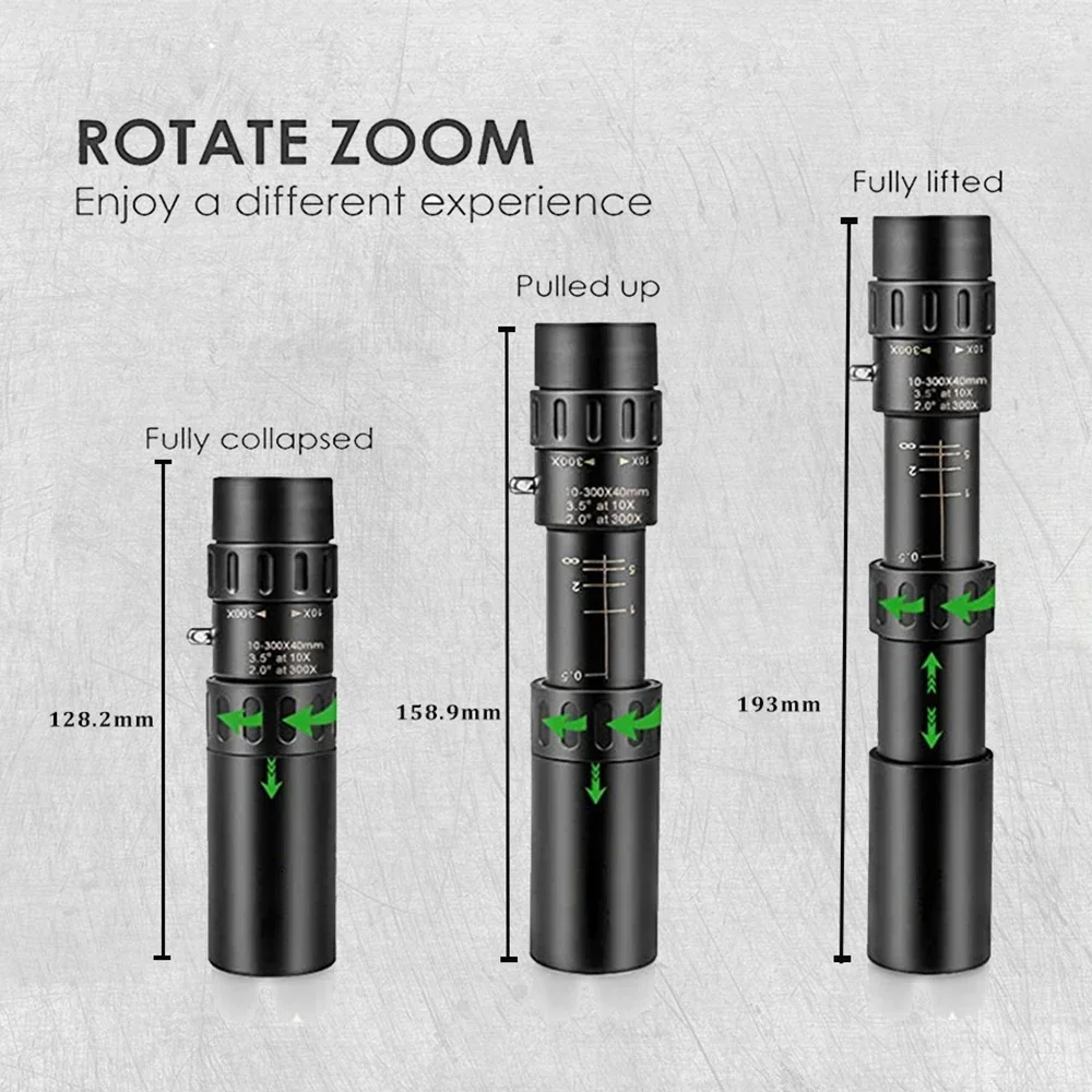 1 adet 10-300X monoküler teles - Home Cinema Center incelemesi ve fiyatı