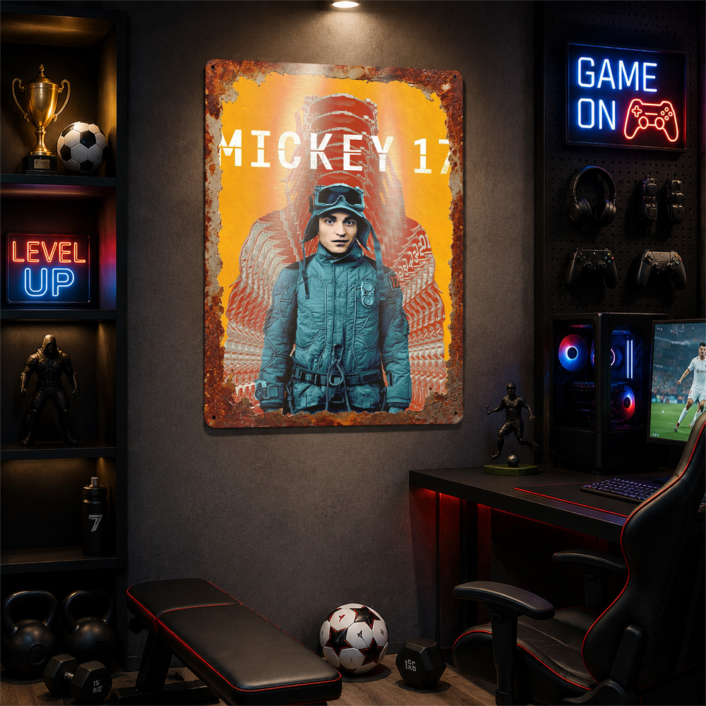 Mickey 17 Film Metal Posteri S - Home Cinema Films incelemesi ve fiyatı
