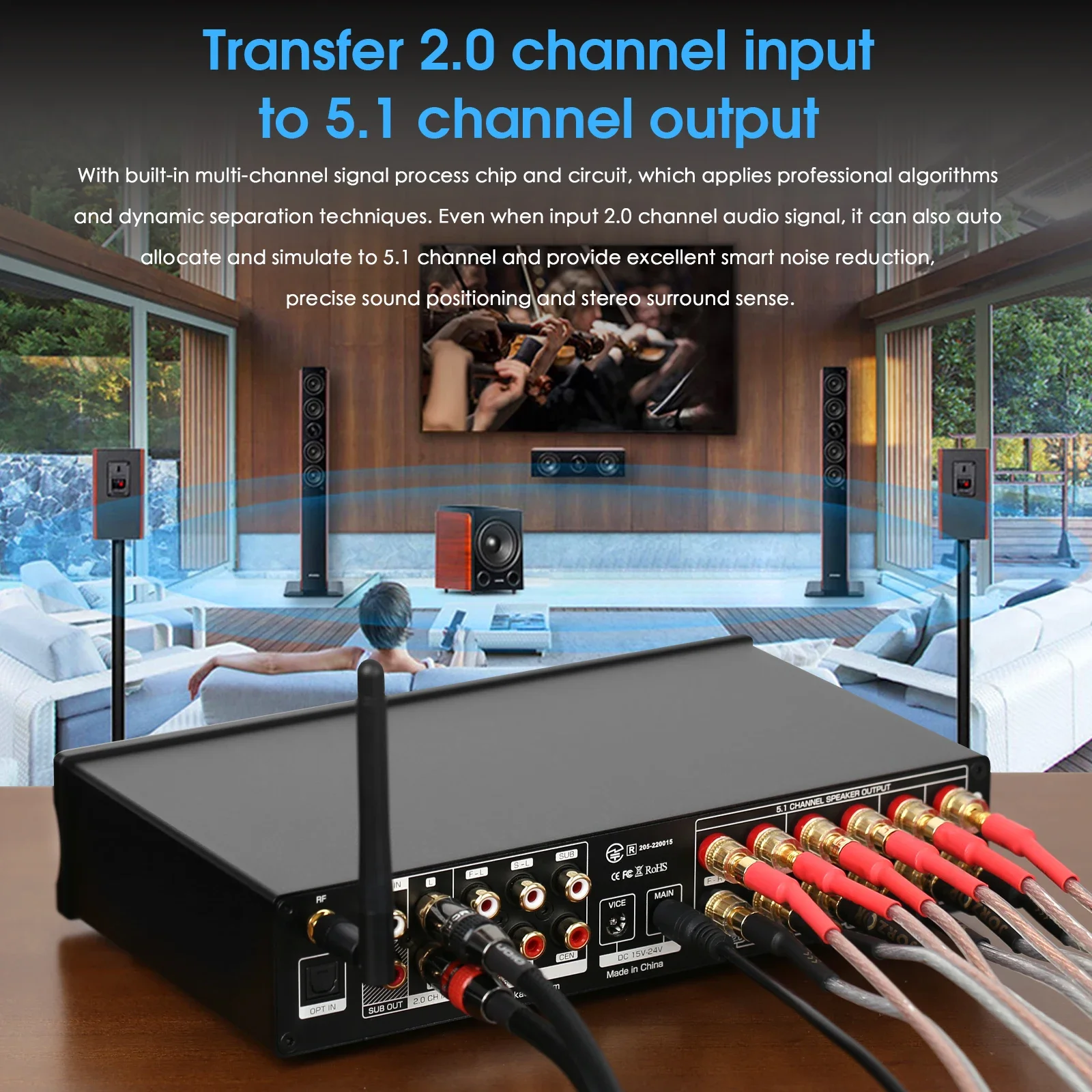 Douk Ses 5.1 Kanal Dijital Amp - Home Cinema Receiver incelemesi ve fiyatı