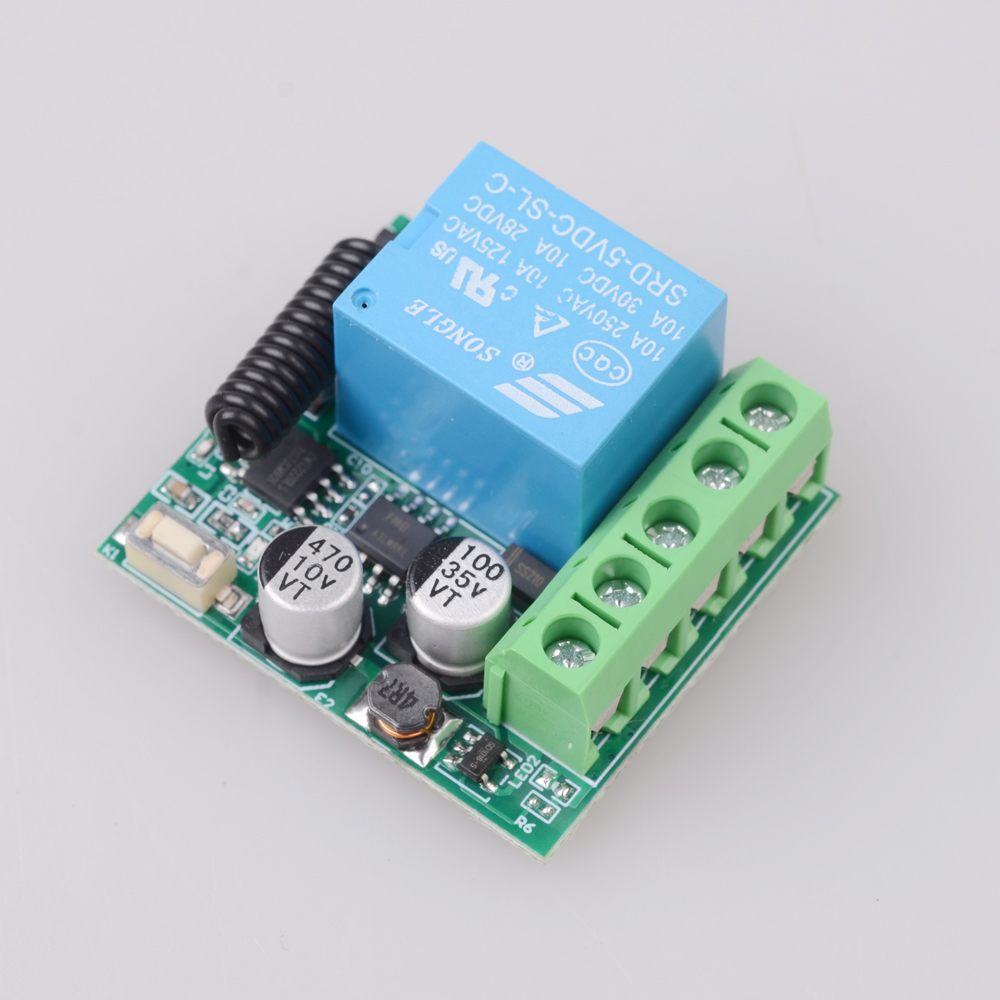 DC 12V 433Mhz RF Kablosuz Uzak - Home Cinema Receiver incelemesi ve fiyatı