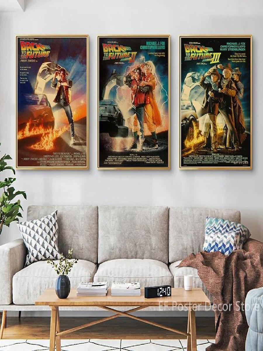 Vintage geleceğe geri Film pos - Home Cinema Design incelemesi ve fiyatı